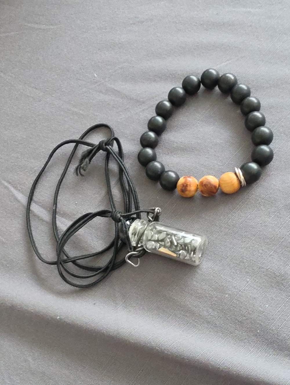 Pyrite Necklace & Bracelet